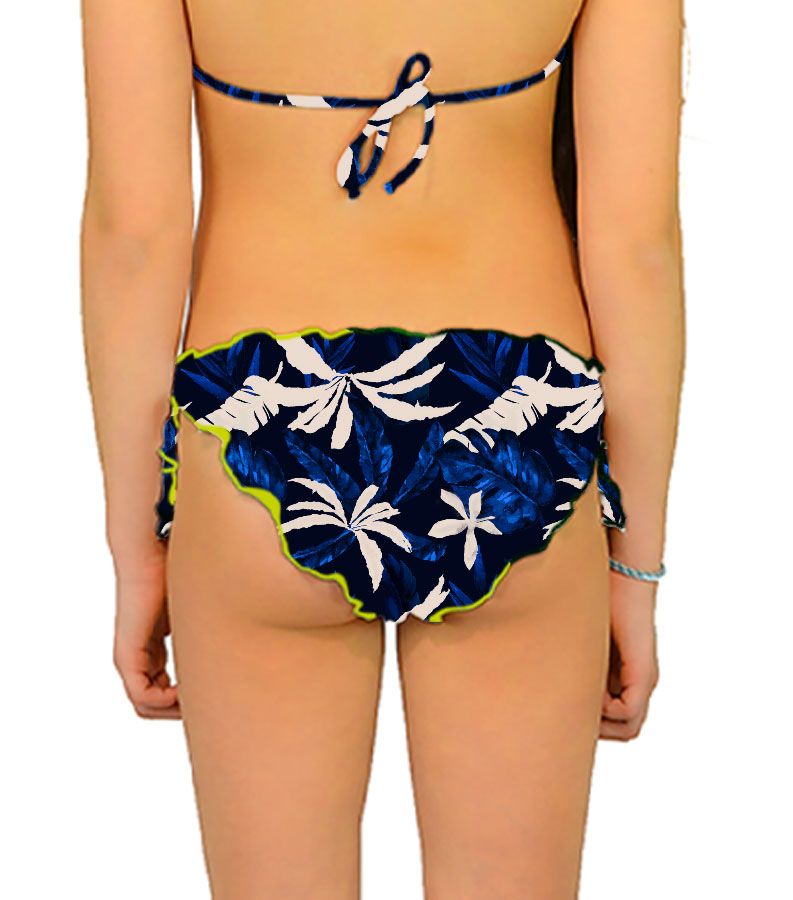 Zeybra SLIP BAMBINA REVERSIBILE FORESTA BLU Vendita Economica