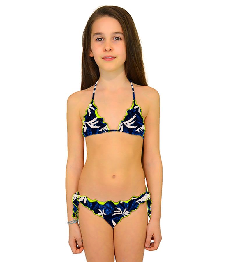 Zeybra SLIP BAMBINA REVERSIBILE FORESTA BLU Vendita Economica