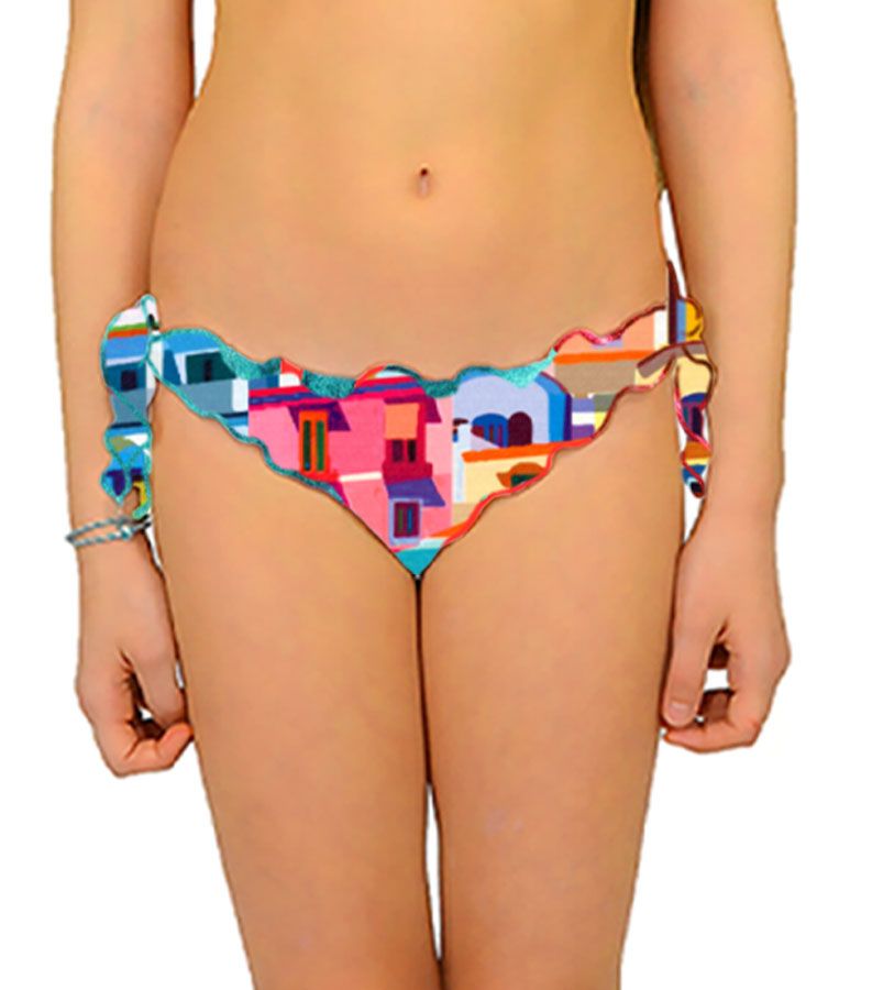 Zeybra SLIP BAMBINA REVERSIBILE AMALFI GIALLO Vendite Flash