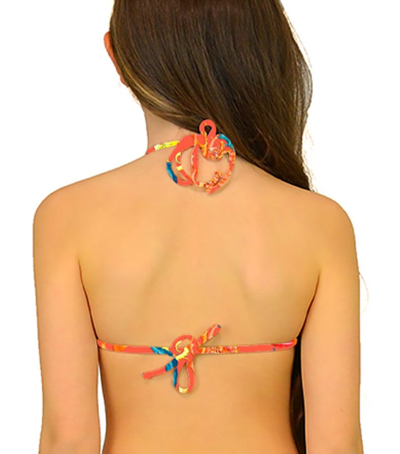 Zeybra TRIANGOLO BAMBINA REVERSIBILE CORALLI ORANGE Promozione