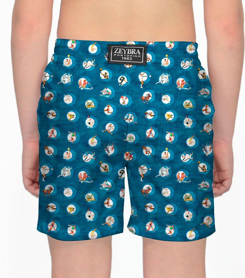 Zeybra COSTUME BAMBINO OLIMPIADI BLU In Vendita