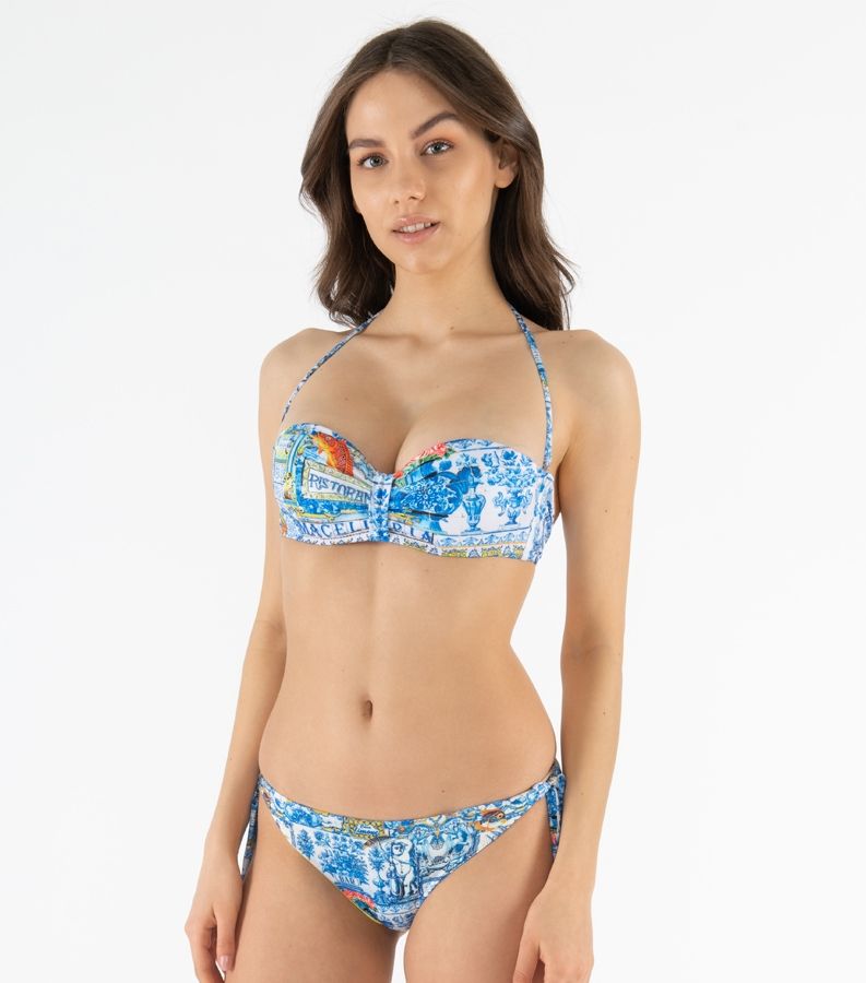 Zeybra SLIP DONNA REVERSIBILE CERAMICA BIANCO Nuovo
