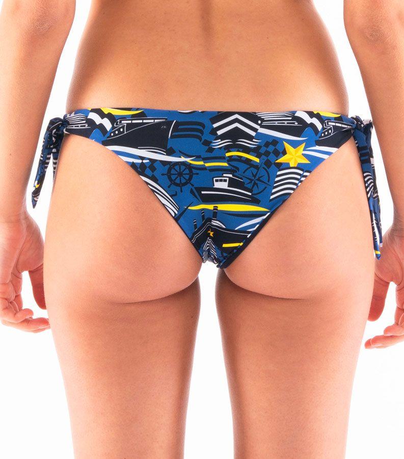 Zeybra SLIP DONNA REVERSIBILE NAUTICO BLU Spedizione Gratuita