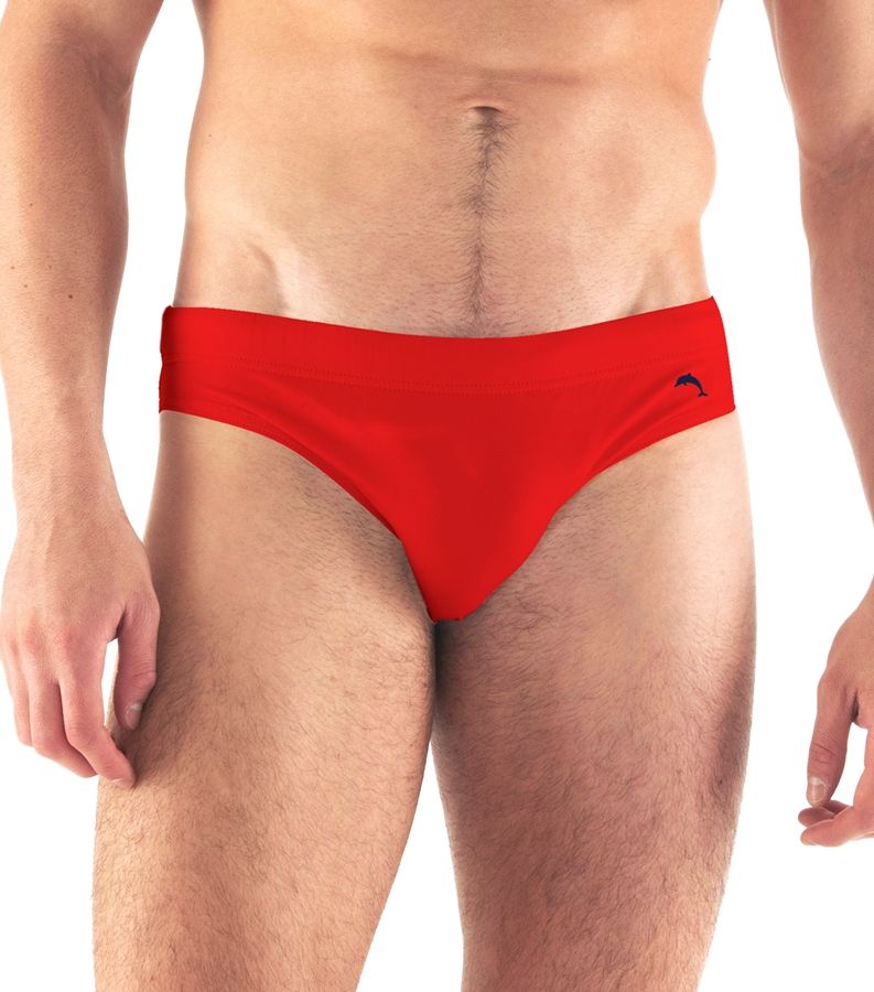 Zeybra SLIP UOMO TINTA UNITA RED RACE Nuova