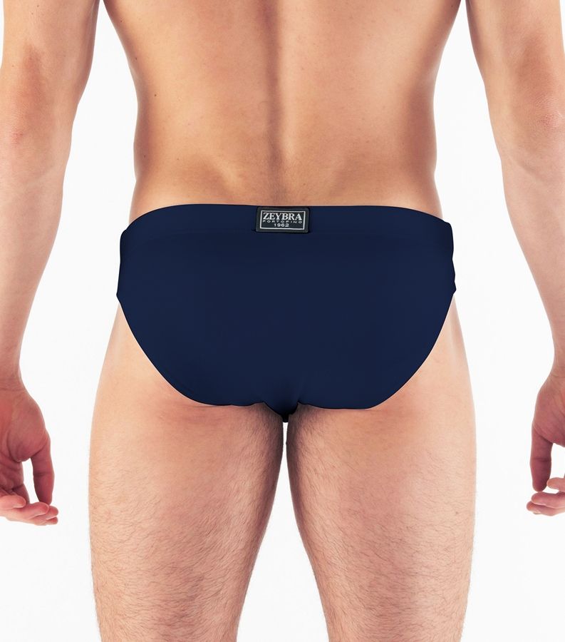 Zeybra SLIP UOMO TINTA UNITA BLU Italy