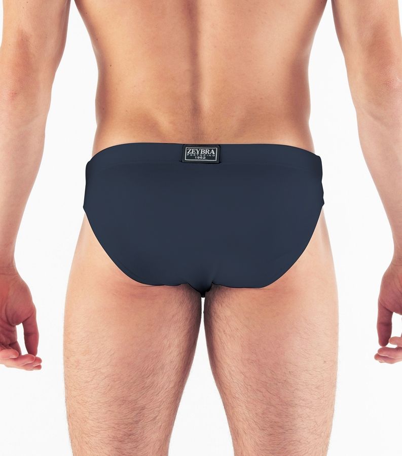 Zeybra SLIP UOMO TINTA UNITA COBALTO Italia