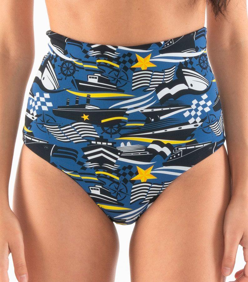 Zeybra SLIP VITA ALTA DONNA REVERSIBILE NAUTICO BLU Offerta