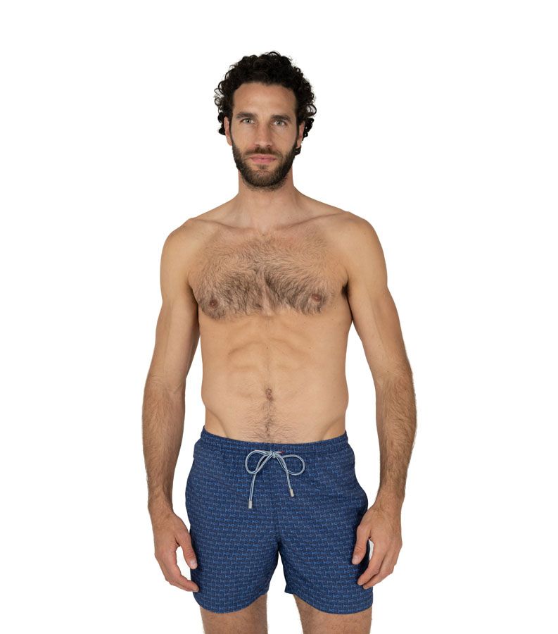 Zeybra COSTUME UOMO NODI NAUTICI BLU 2025