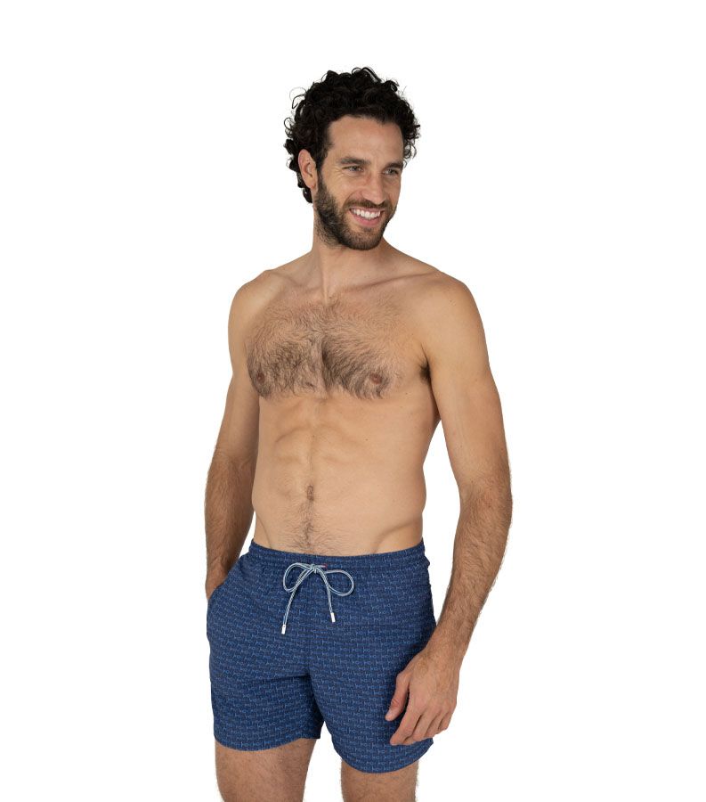 Zeybra COSTUME UOMO NODI NAUTICI BLU 2025