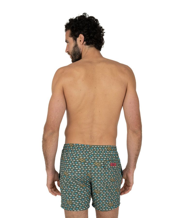 Zeybra COSTUME UOMO BRANCO PESCI MILITY In Linea
