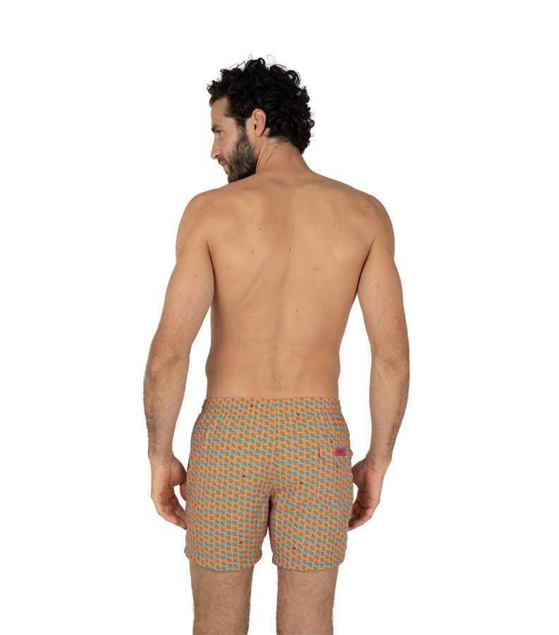 Zeybra COSTUME UOMO POLAROID ORANGE Nuovo