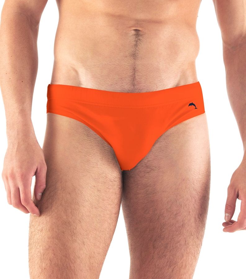 Zeybra SLIP UOMO TINTA UNITA ORANGE FLUO Nuovo