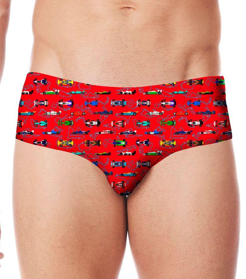 Zeybra SLIP ALTO UOMO FORMULA 1 RED RACE Promozione