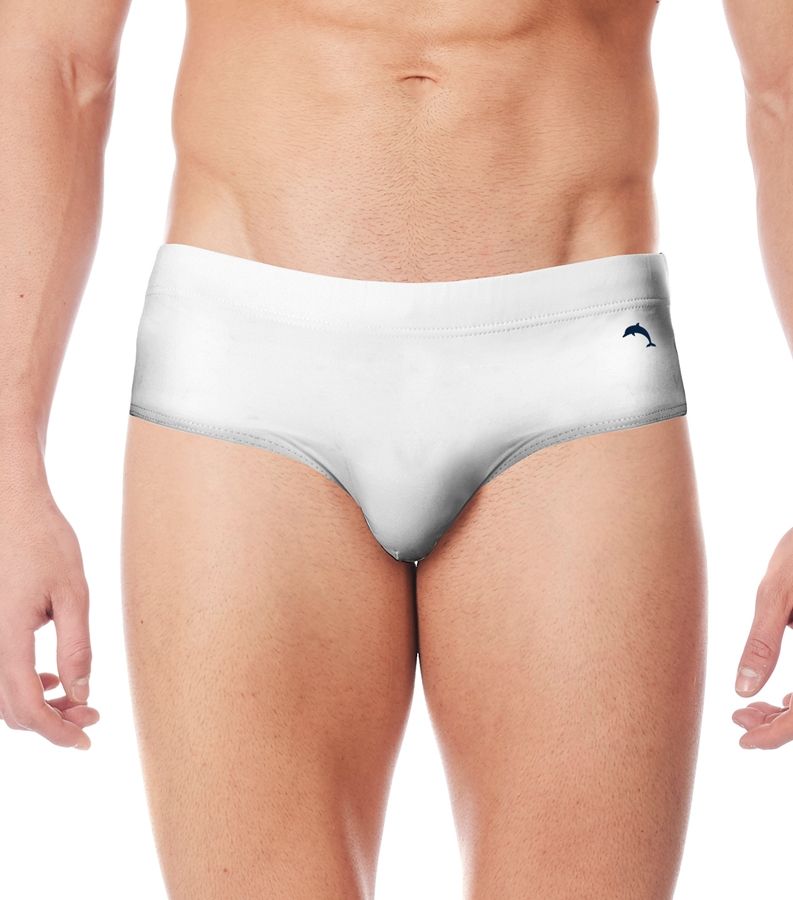 Zeybra SLIP ALTO UOMO TINTA UNITA BIANCO Soddisfazione Garantita