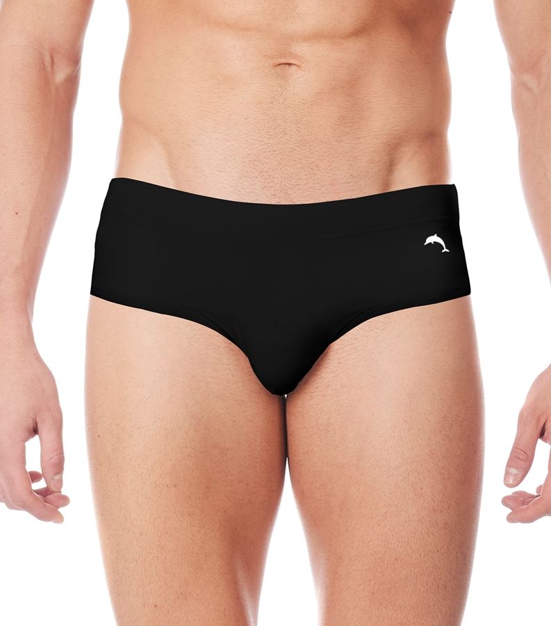 Zeybra SLIP ALTO UOMO TINTA UNITA BLACK Qualità Garantita