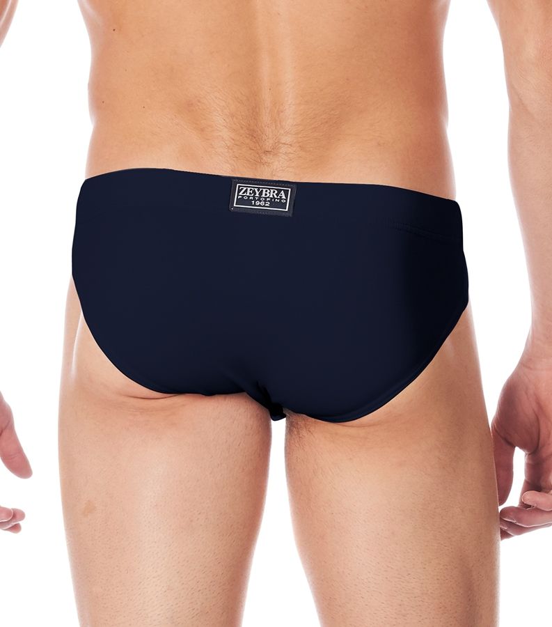Zeybra SLIP ALTO UOMO TINTA UNITA BLU Negozi Online