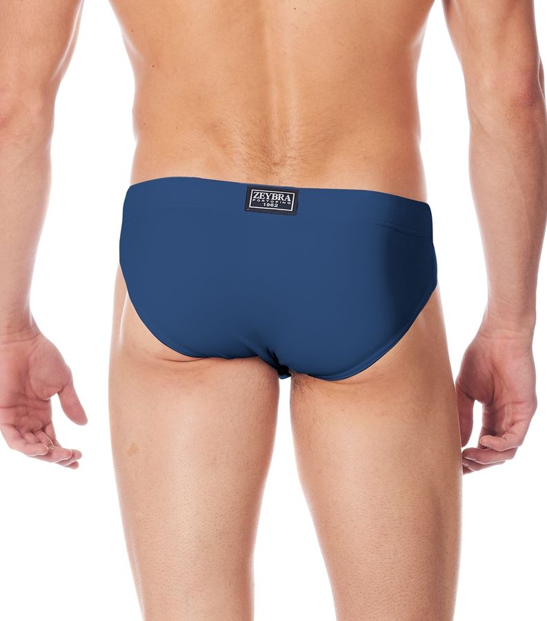 Zeybra SLIP ALTO UOMO TINTA UNITA DENIM Acquista Ora