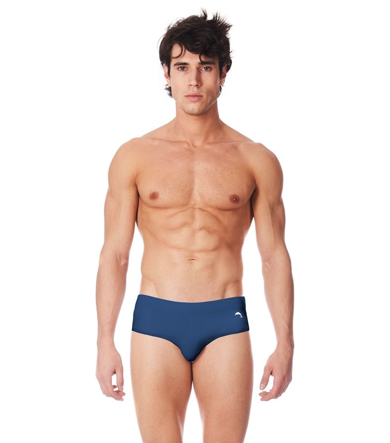 Zeybra SLIP ALTO UOMO TINTA UNITA DENIM Acquista Ora