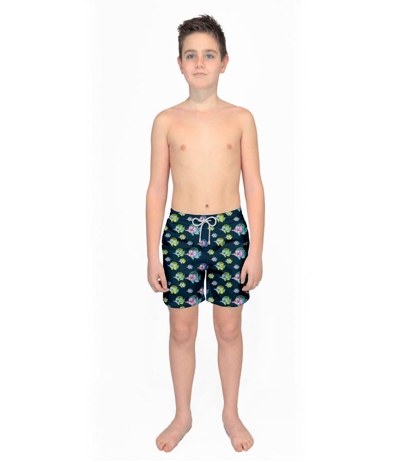 Zeybra COSTUME BAMBINO PESCI FLUO NERO Affare Del Giorno