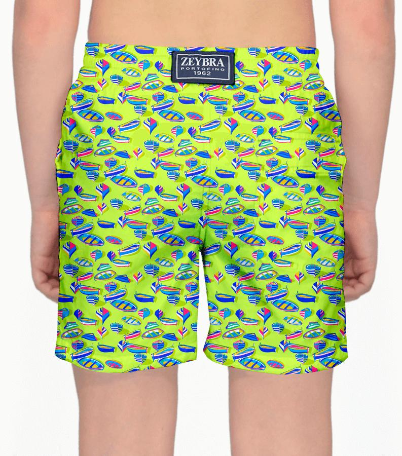 Zeybra COSTUME BAMBINO BARCHE LIME Offerta
