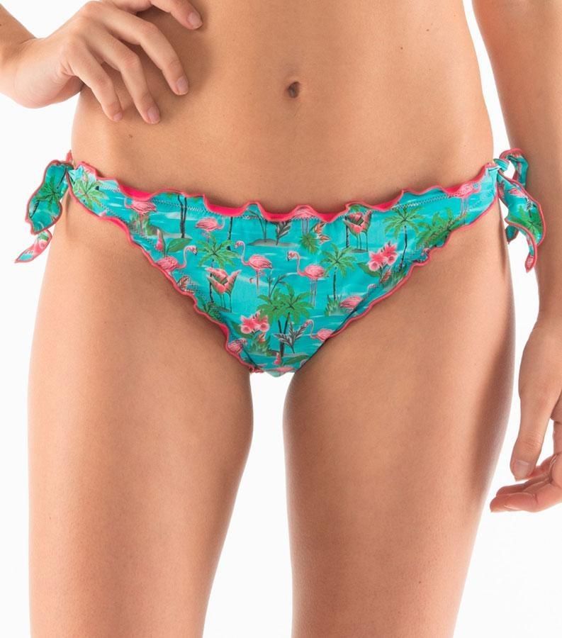 Zeybra SLIP DONNA ARRICCIATO FENICOTTERI ACQUA Fino Al -60%