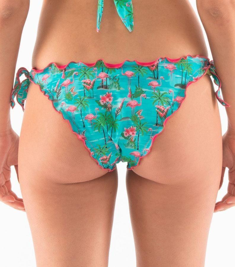 Zeybra SLIP DONNA ARRICCIATO FENICOTTERI ACQUA Fino Al -60%