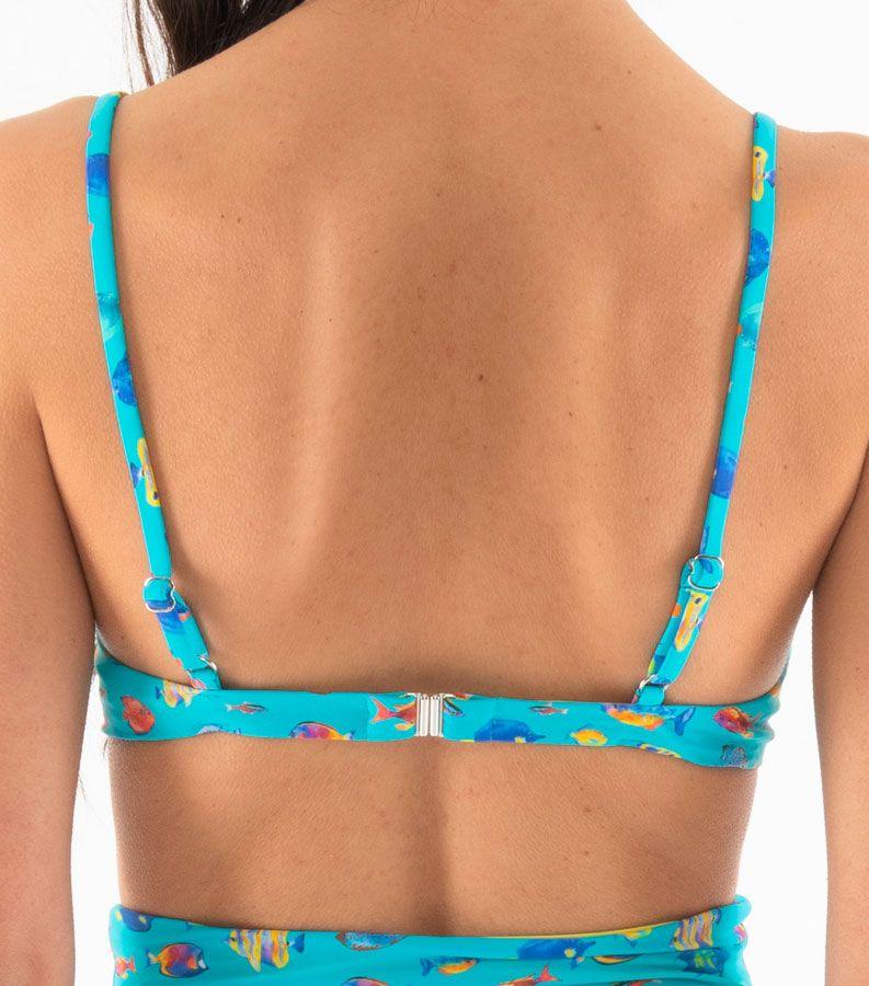 Zeybra COSTUME DONNA A BALCONCINO PESCI HAWAY Presa