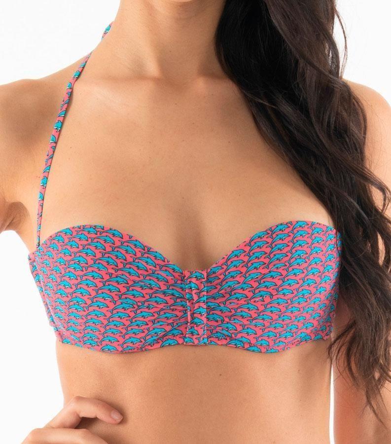 Zeybra FASCIA DONNA PUSH UP DELFINI PINK Economico