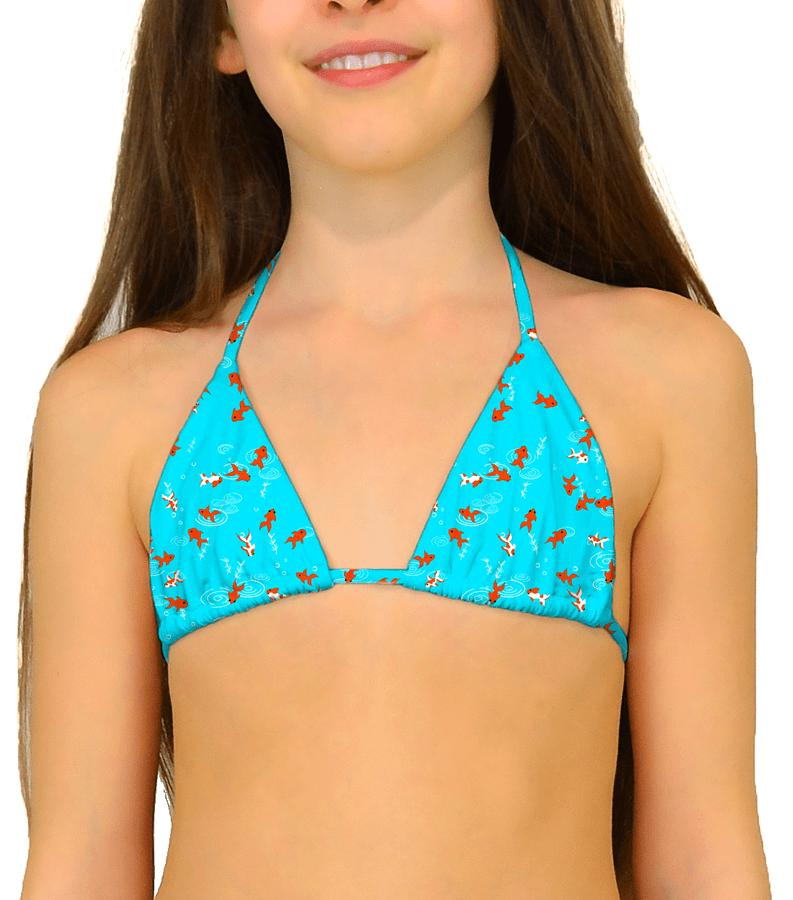 Zeybra TRIANGOLO BAMBINA PESCI GIAPPONE ACQUA Vendita Calda