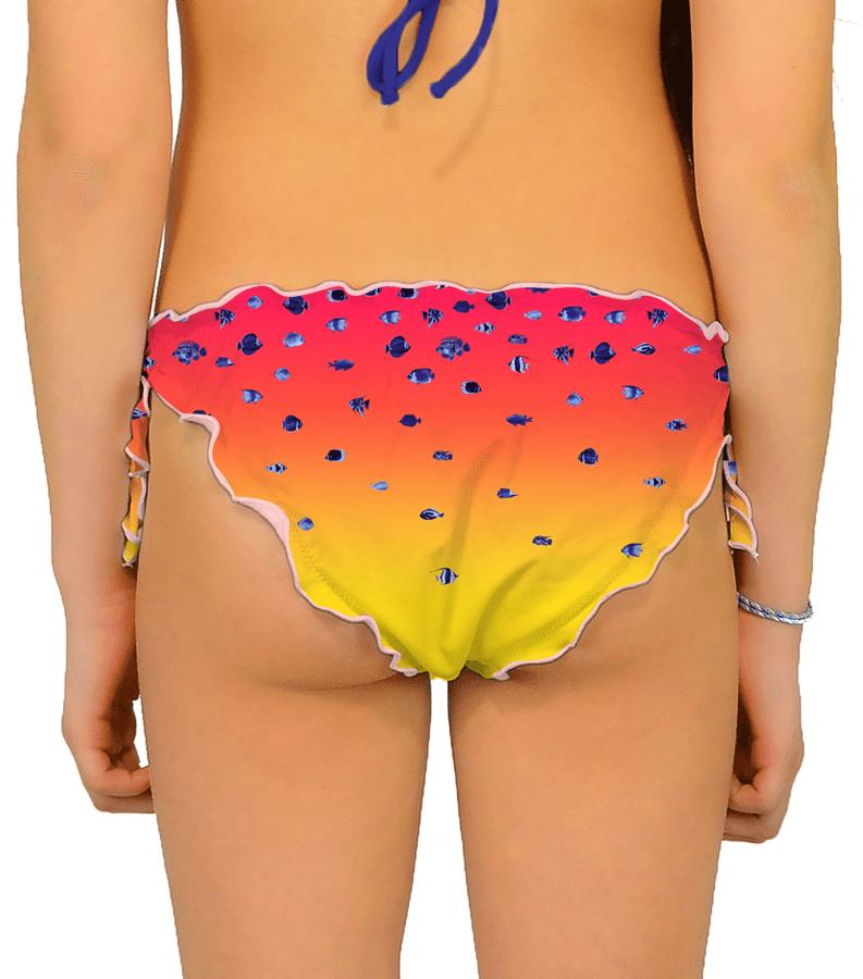 Zeybra SLIP BAMBINA PESCI SFUMATO CORALLO FLUO Negozio
