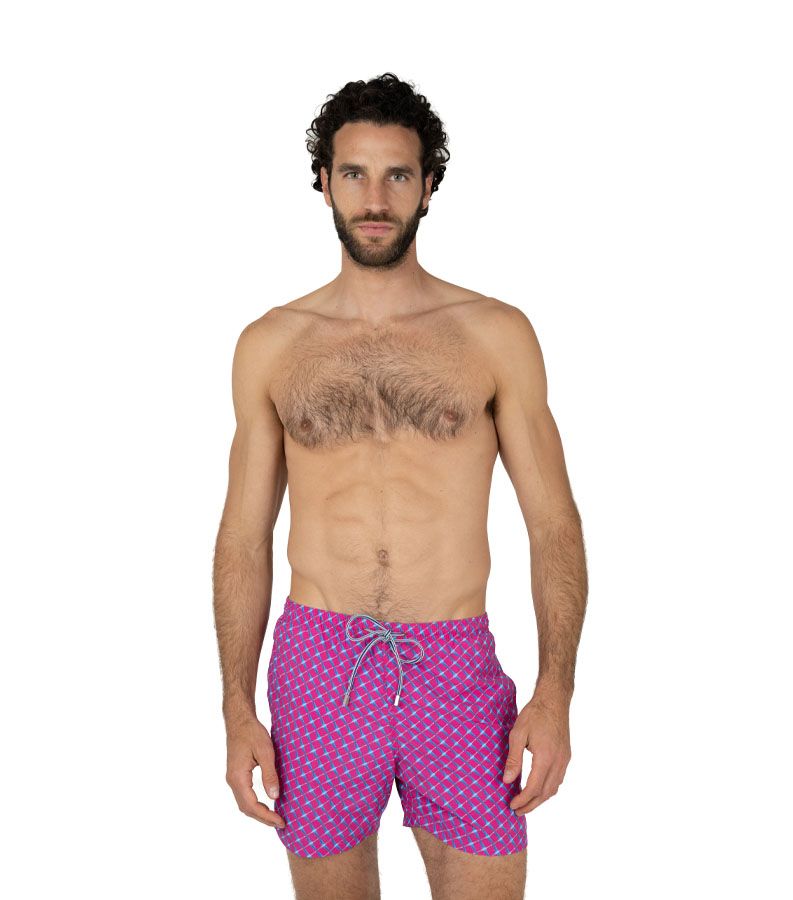 Zeybra COSTUME UOMO FLAMINGO FLY FUXIA In Saldo