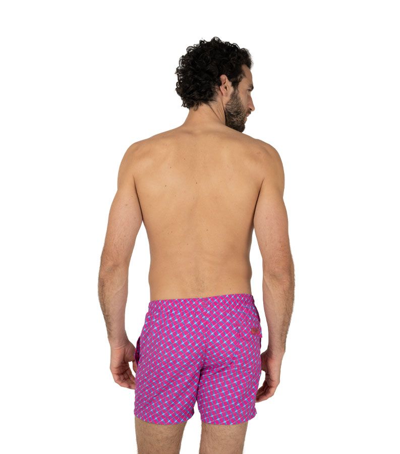Zeybra COSTUME UOMO FLAMINGO FLY FUXIA In Saldo