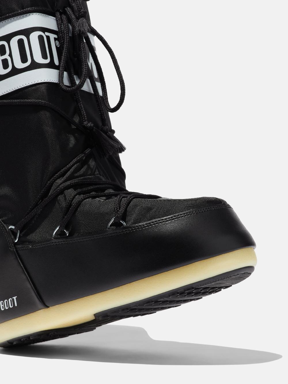 Moon Boot ICON NERO IN NYLON Vendita Calda