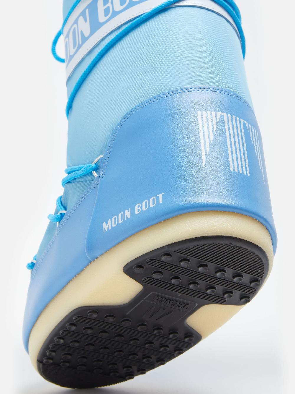 Moon Boot ICON NYLON AZZURRO Vendita Economica