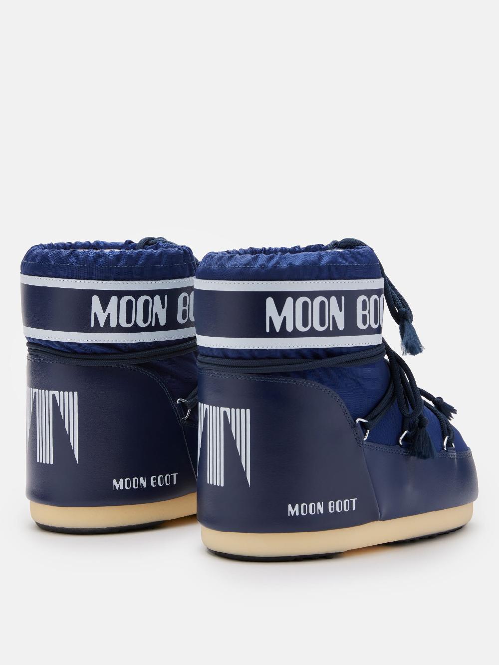 Moon Boot ICON LOW NYLON BLU Negozio