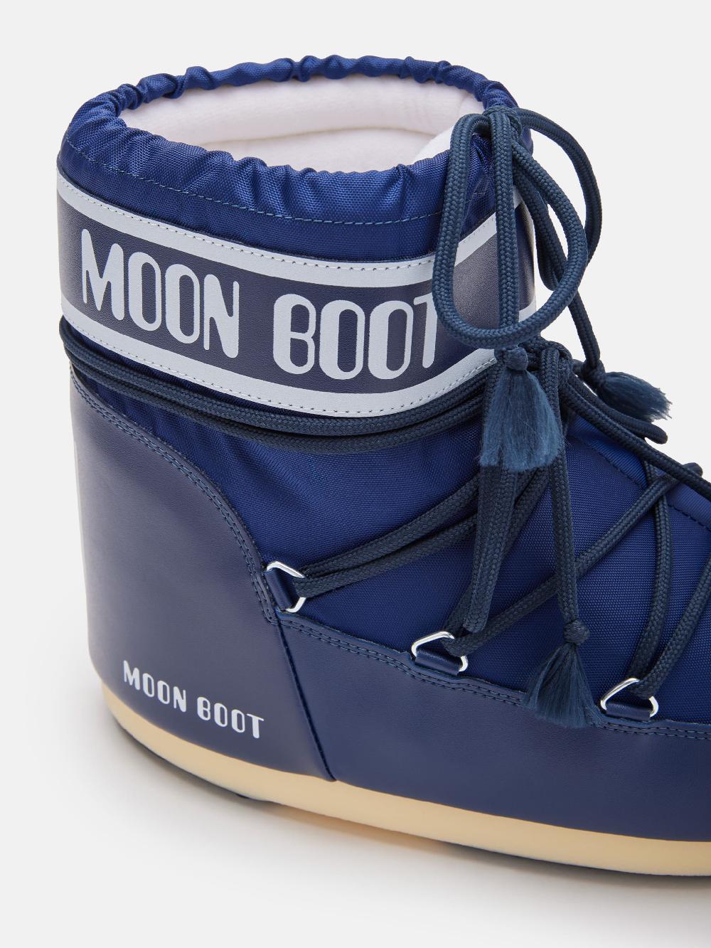 Moon Boot ICON LOW NYLON BLU Negozio