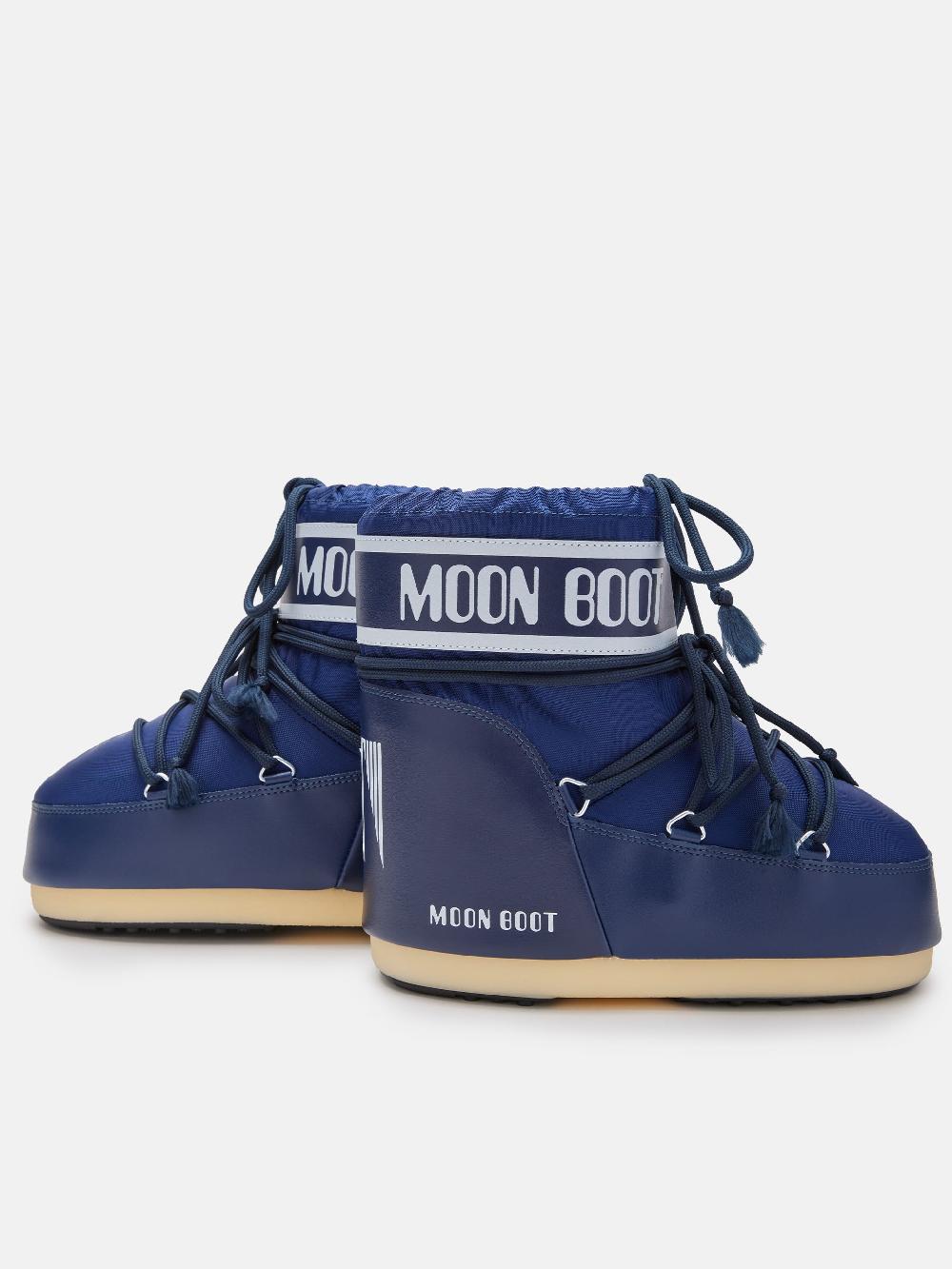 Moon Boot ICON LOW NYLON BLU Negozio