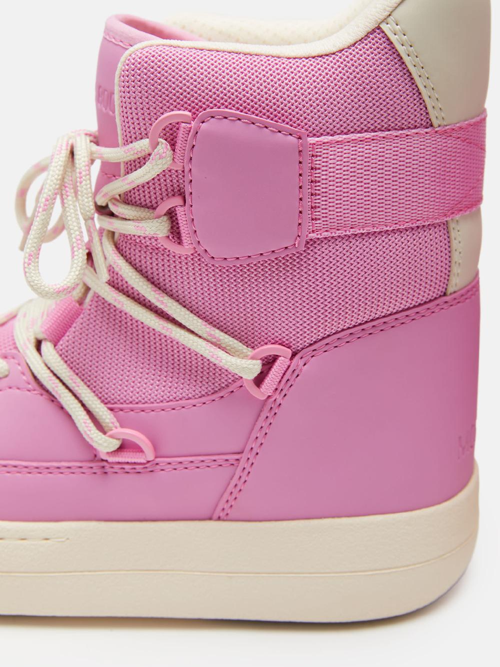 Moon Boot PARK SNEAKER BOOT ROSA Italy