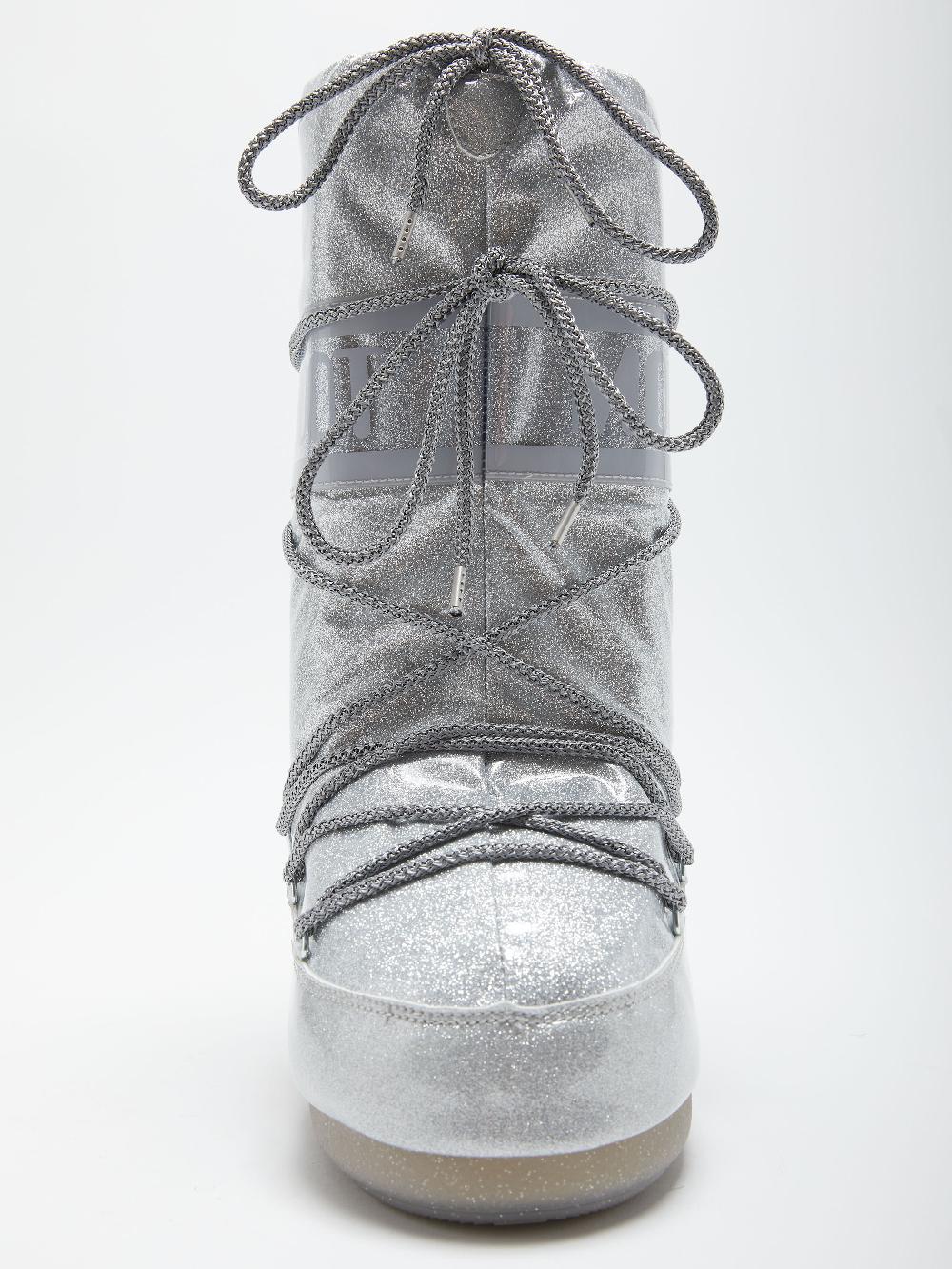 Moon Boot ICON GLITTER ARGENTO 2025