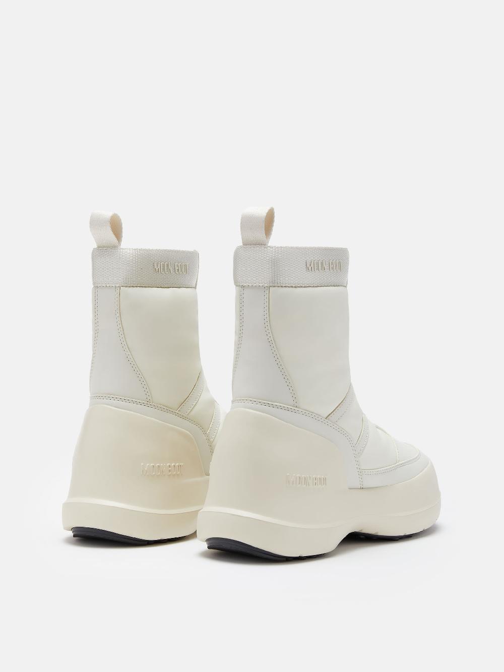 Moon Boot STIVALE LUNA PANNA CON ZIP Spedizione Gratuita