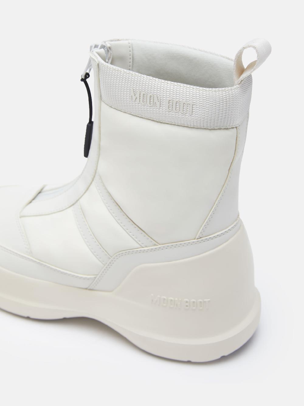 Moon Boot STIVALE LUNA PANNA CON ZIP Spedizione Gratuita