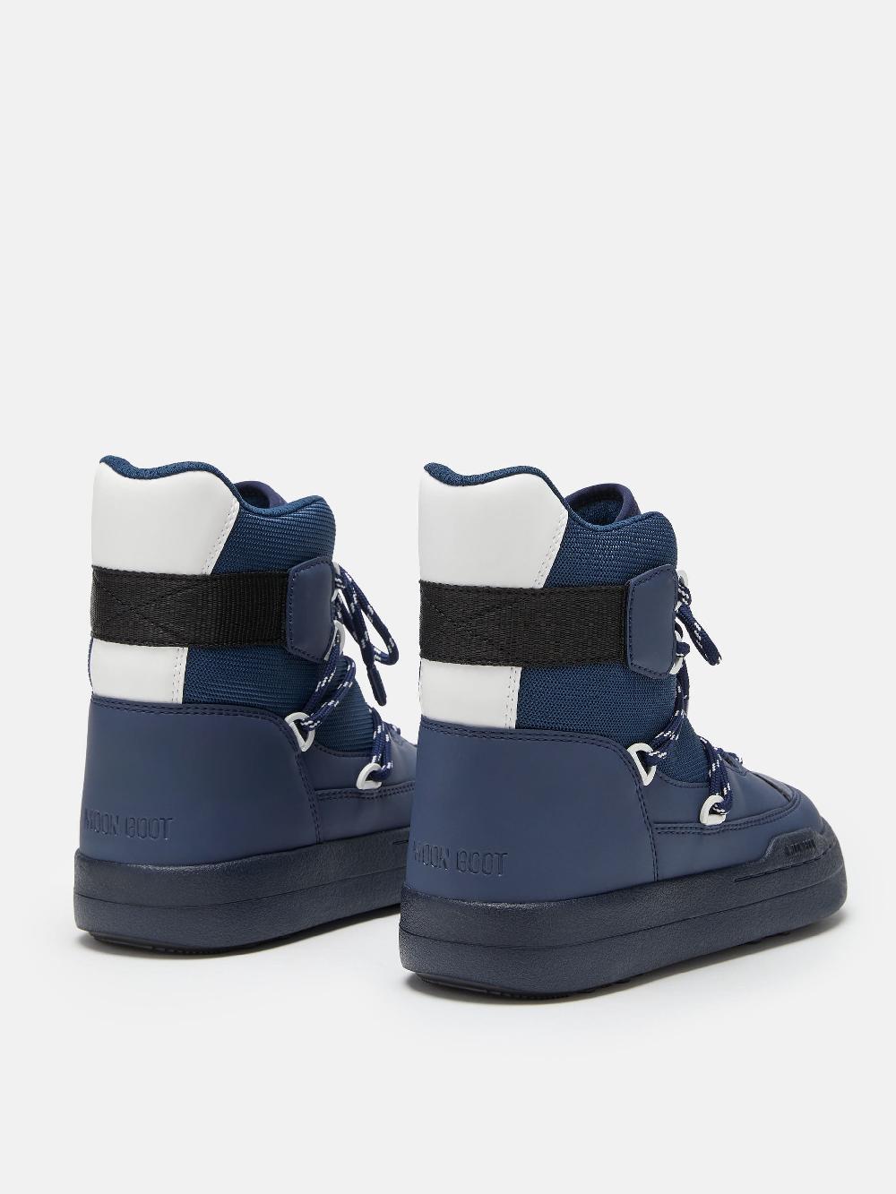 Moon Boot PARK SNEAKER BOOT BLU Pezzi Unici