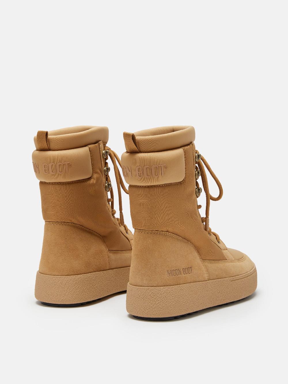 Moon Boot LTRACK COMBAT BOOT BEIGE Soddisfazione Garantita