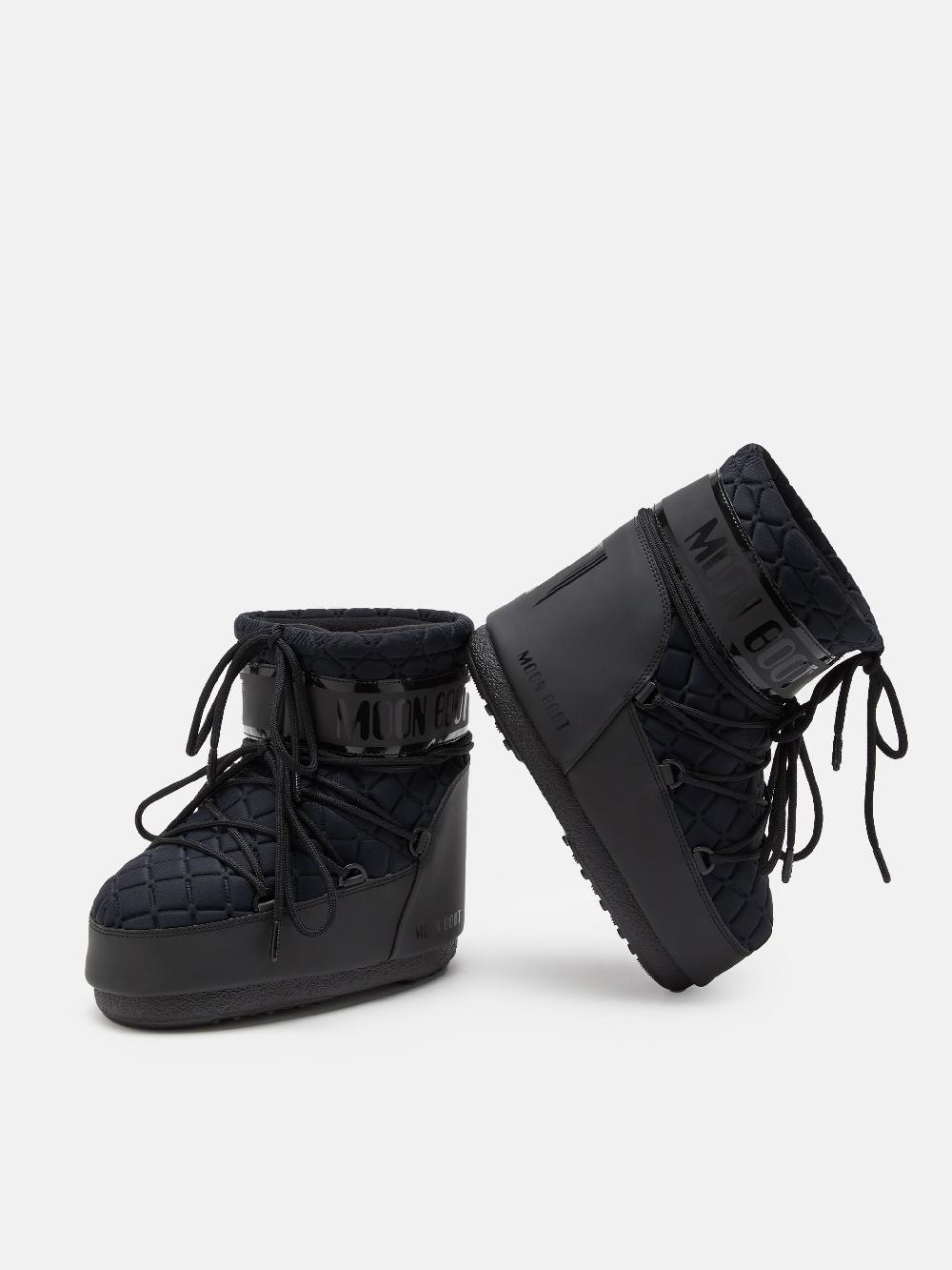 Moon Boot ICON LOW QUILT NERO Grandi sconti