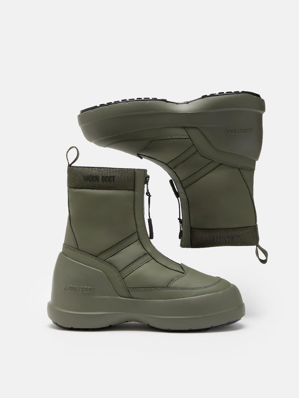 Moon Boot STIVALE LUNA KAKI CON ZIP Shopping Online