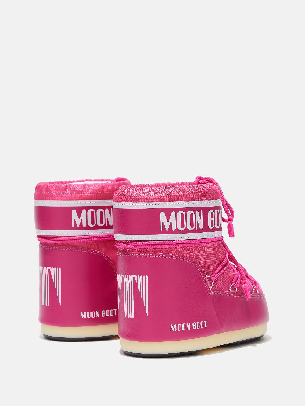 Moon Boot ICON LOW FUCSIA IN NYLON Prezzo Ridotto