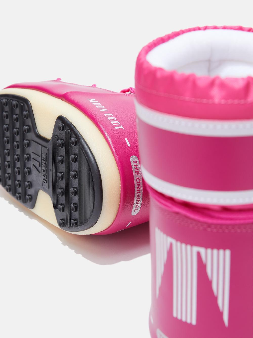 Moon Boot ICON LOW FUCSIA IN NYLON Prezzo Ridotto