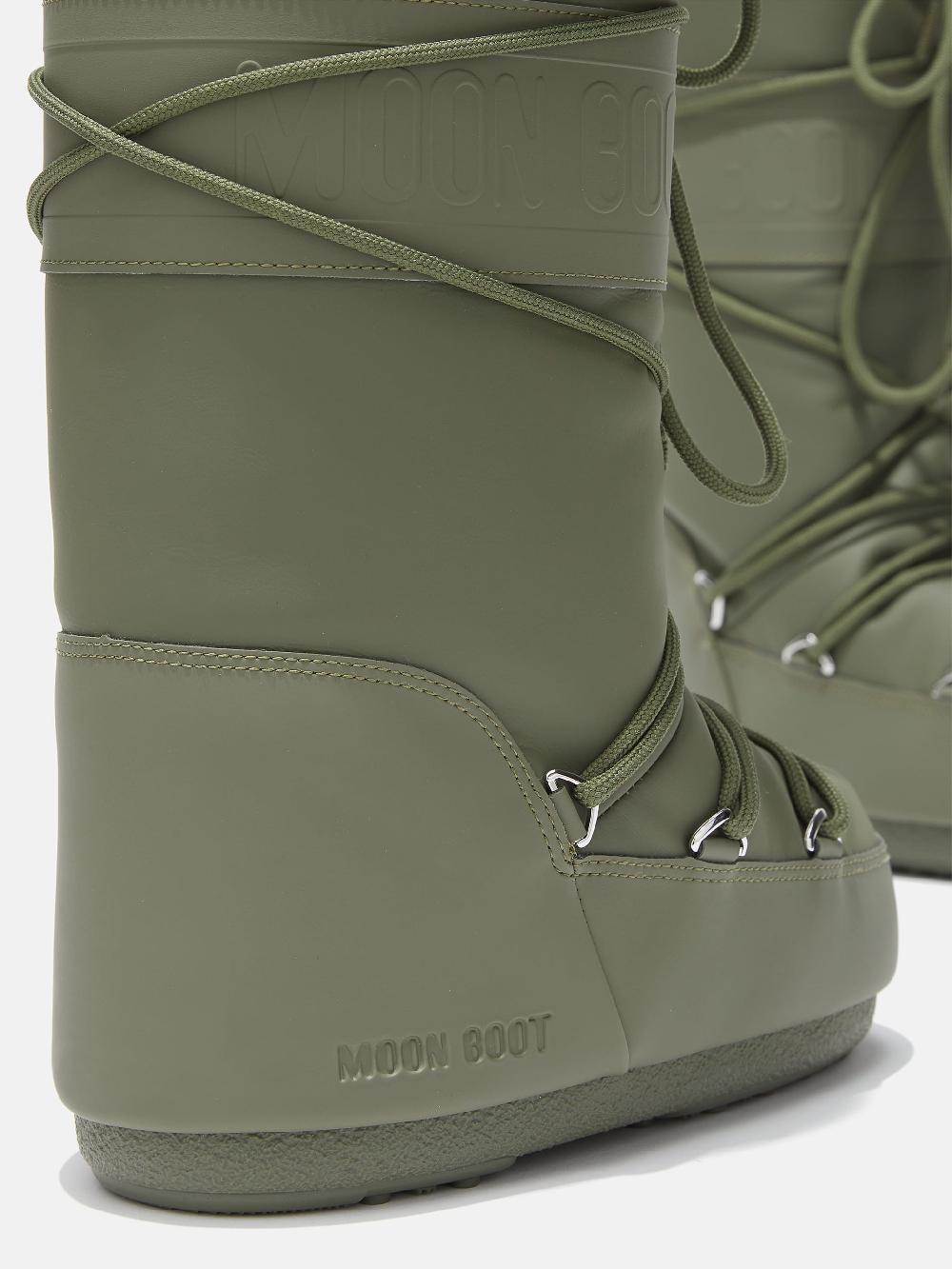 Moon Boot ICON RUBBER KAKI Sottocosto