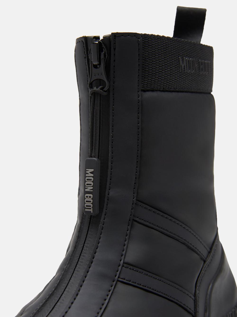 Moon Boot STIVALE LUNA NERO CON ZIP Sconto