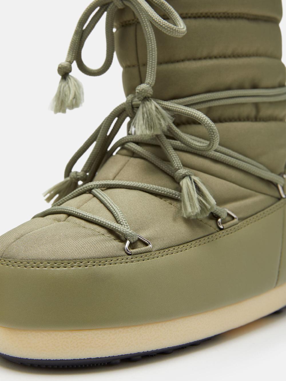 Moon Boot EVX LIGHT LOW NYLON KAKI In Vendita